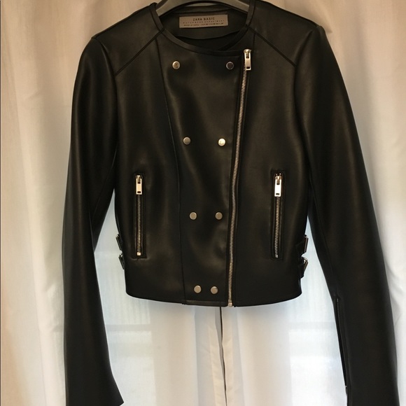 Faux leather jacket - Picture 2 of 6